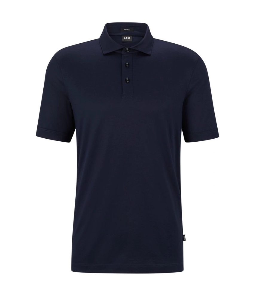 Hugo Boss Mens Press 53 Polo Shirt Dark Blue - Size X-Large
